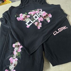 ClOAK Black 2 Pieces Sz M